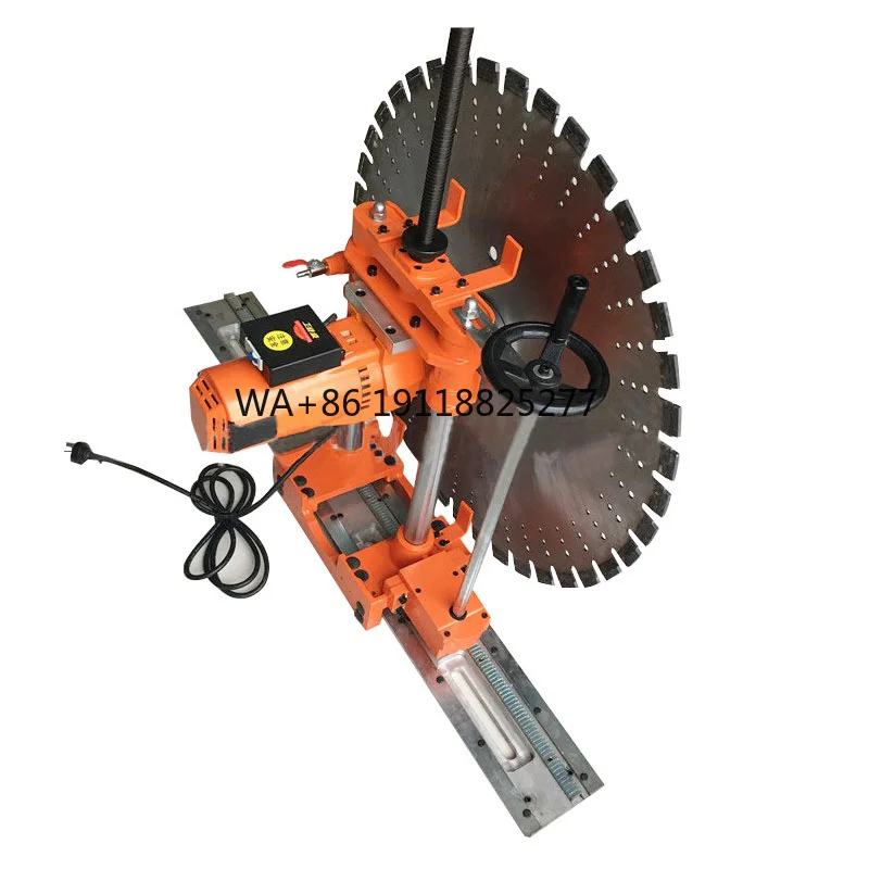 

Wall Saw for Cutting Reinforced Concrete with Minimal Waste
