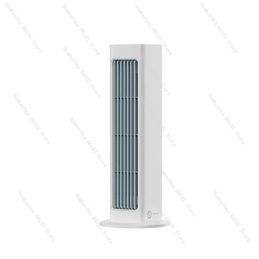 Leafless tower fan | Portable USB charging office air conditioner fan, desktop shaking wind cooling fan, wall-mounted design