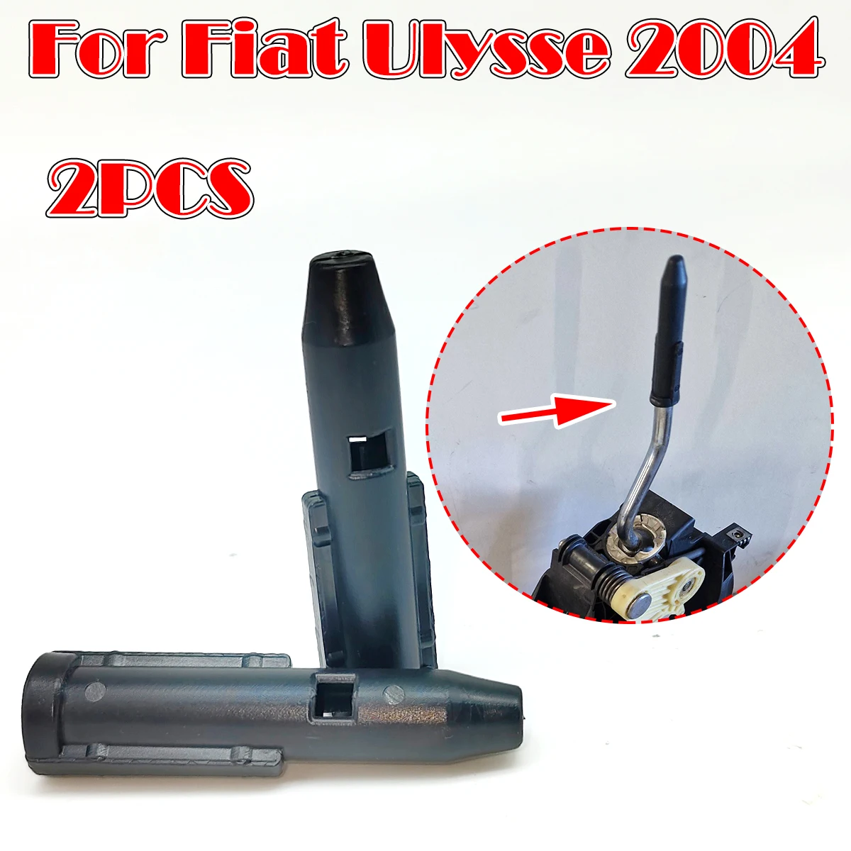5 Speed Gear Shift Knob Stick Rod Lever Pen Adapter Inner Sleeve For Fiat Ulysse 2004 Partner Tepee Berlingo Shifter Gaiter Boot