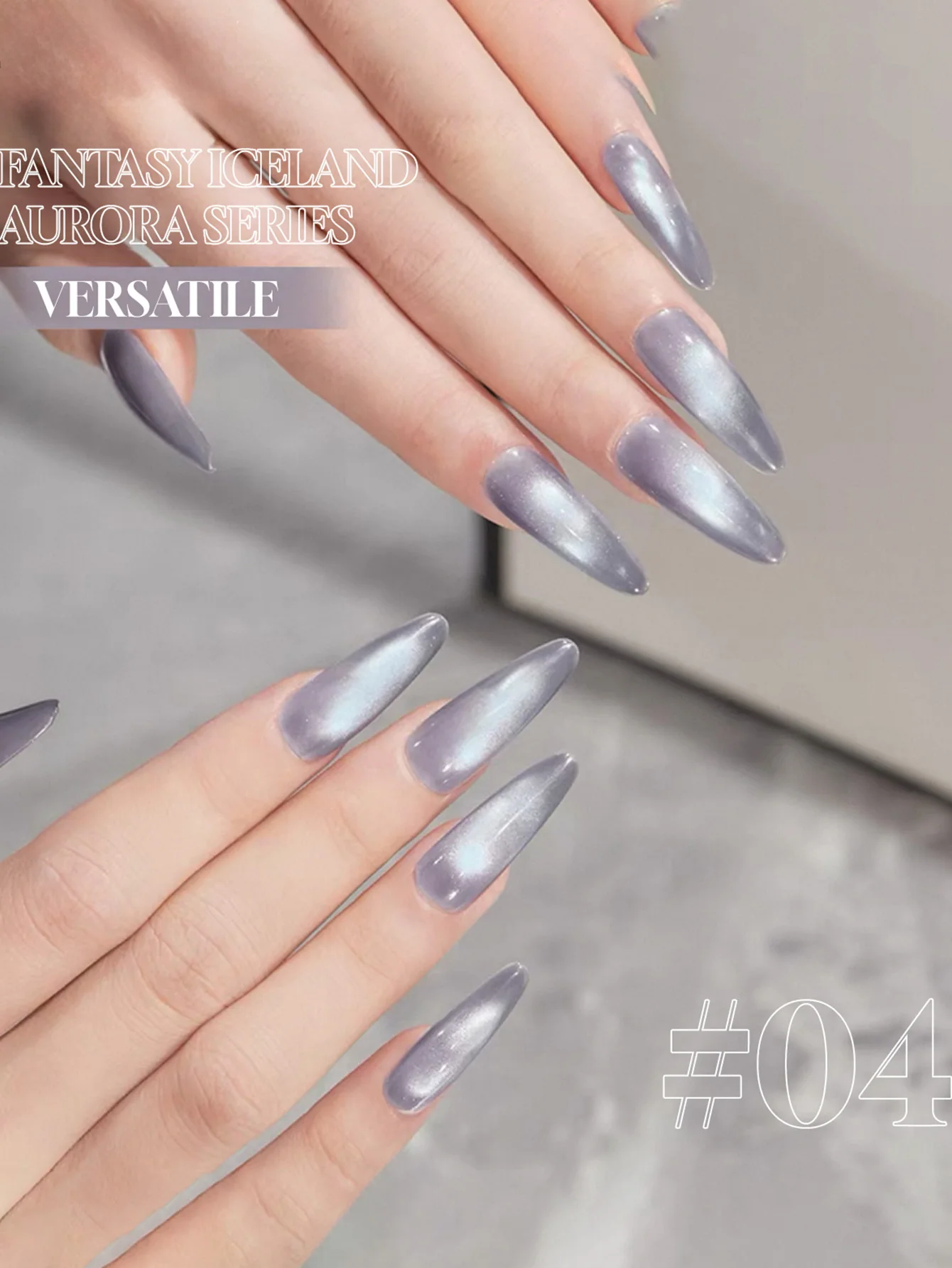 ZH 1-18 szt. Islandia Aurora 8-kolorowy lakier żelowy do paznokci typu \"kocie oko\" z klejem, eksplozja szklanych koralików 2025, ekskluzywny do salonów paznokci, zdobienie paznokci