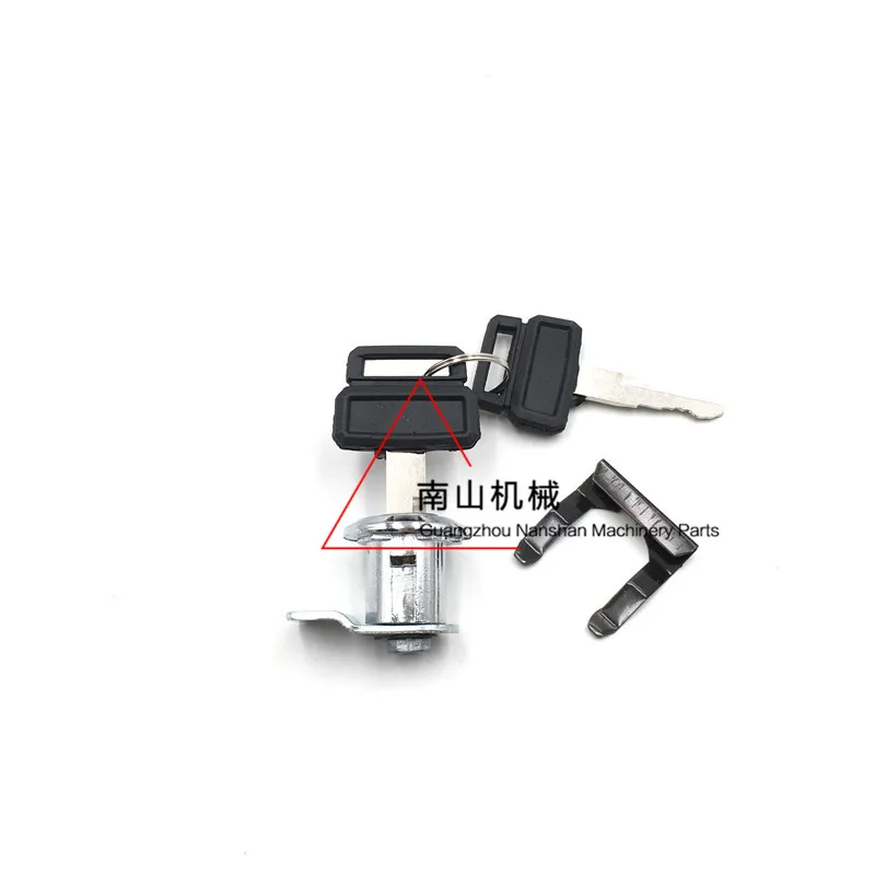 Side Door Lock Cylinder Side Door Lock Cylinder Key Excavator Accessories For DOOSAN DAEWOO DH60/150/220/225-5-7