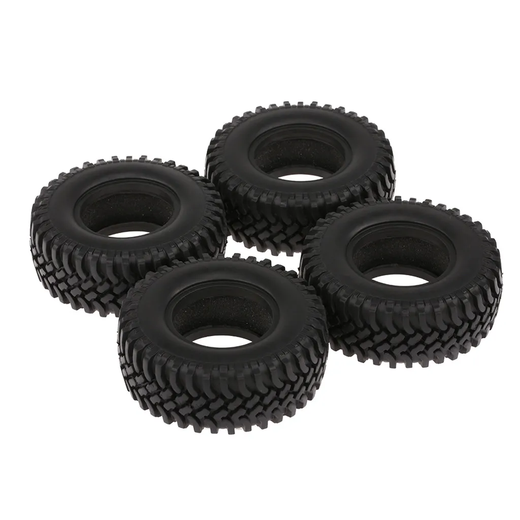 

4PCS 100MM Rubber 1.9 Wheel Tires for 1:10 RC Crawler Car Axial SCX10 AXI03007 D90 D110 Tamiya CC01