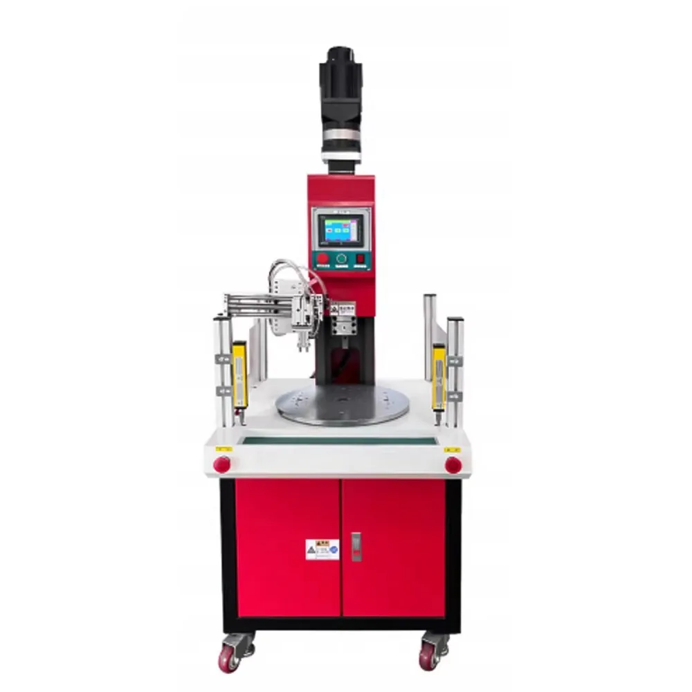 Servo electric cylinder riveting press 5T punching and cutting multi station