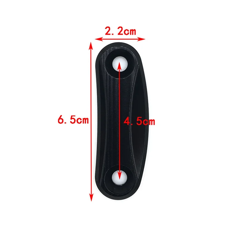 A22E-Blocco moto OFF Piastra Specchio Codice telaio Base tappo per Kawasaki ZX10R 2016-2023 ZX6R 2019-2023 Accessori (Nero)