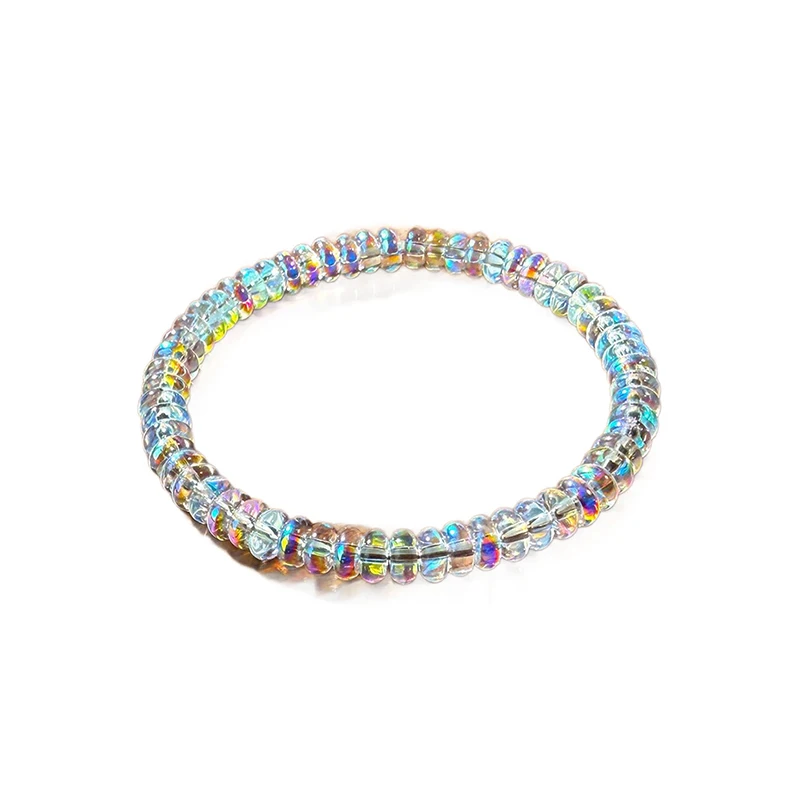 Jewelry Helps Maintain Emotional Balance Natural Opal Bracelet Stretchable Elastic Cord