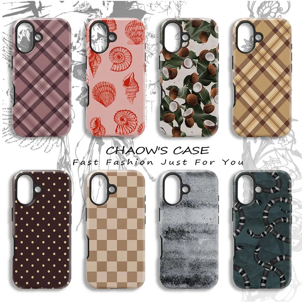 Autumn Foliage Phone Case for Samsung Galaxy S20 S23 S24 S25 S26 FE Plus Ultra Edge 4G 5G Luxury Double-layer Cover