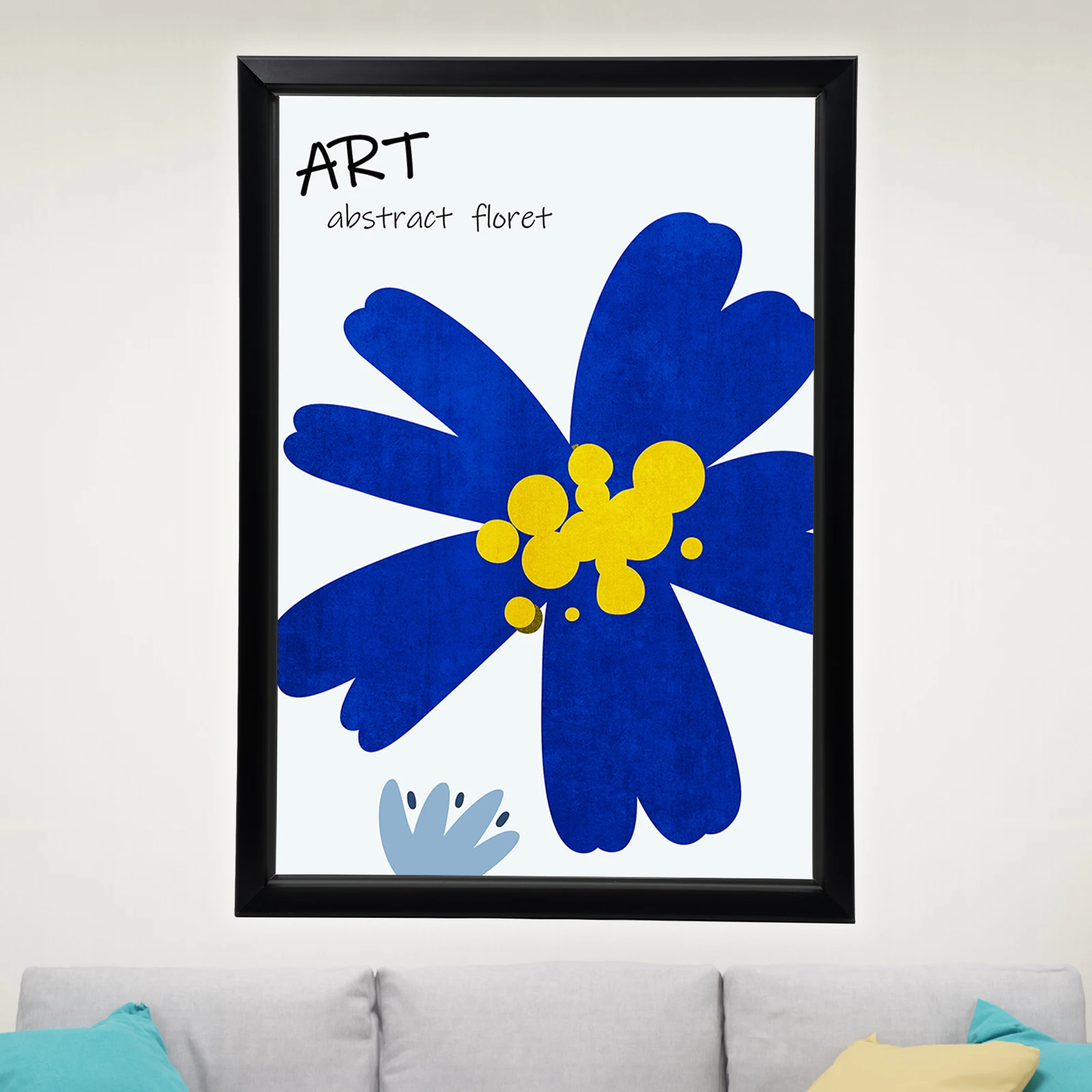 Nuevo cartel de película retroiluminado de aleación de aluminio LED, imagen artística, caja de luz con marco negro, exhibición publicitaria para el hogar, teatros, decoración