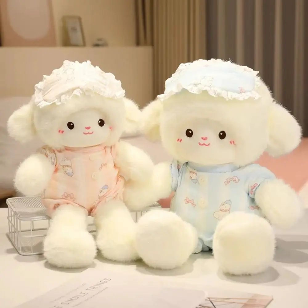 

Милая мягкая пижама с овечкой, пушистая мультяшная нежная уютная подушка для сна, сопровождающая спальная подушка