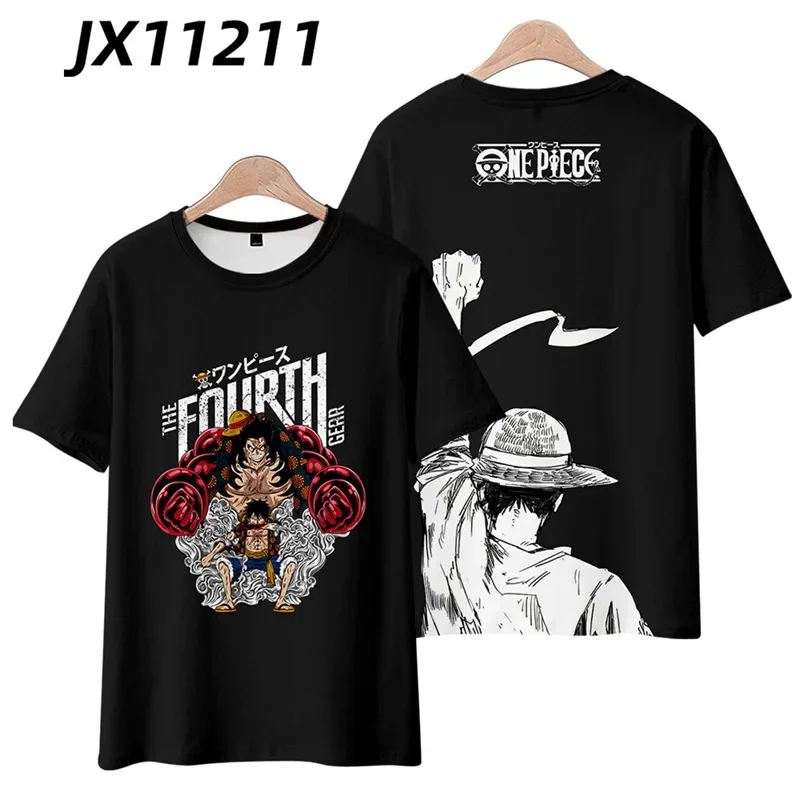 Kids One Piece Sports T-Shirt Summer Brook Skull Logo Print Breathable Short Sleeve Tops Boys Outdoor Play