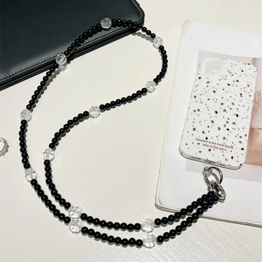 

Phone Hanging Rope Crossbody Long Crossbody Phone Chain Long Sweet Mobile Phone Chain Acrylic Beads Cellphone Lanyard Girls