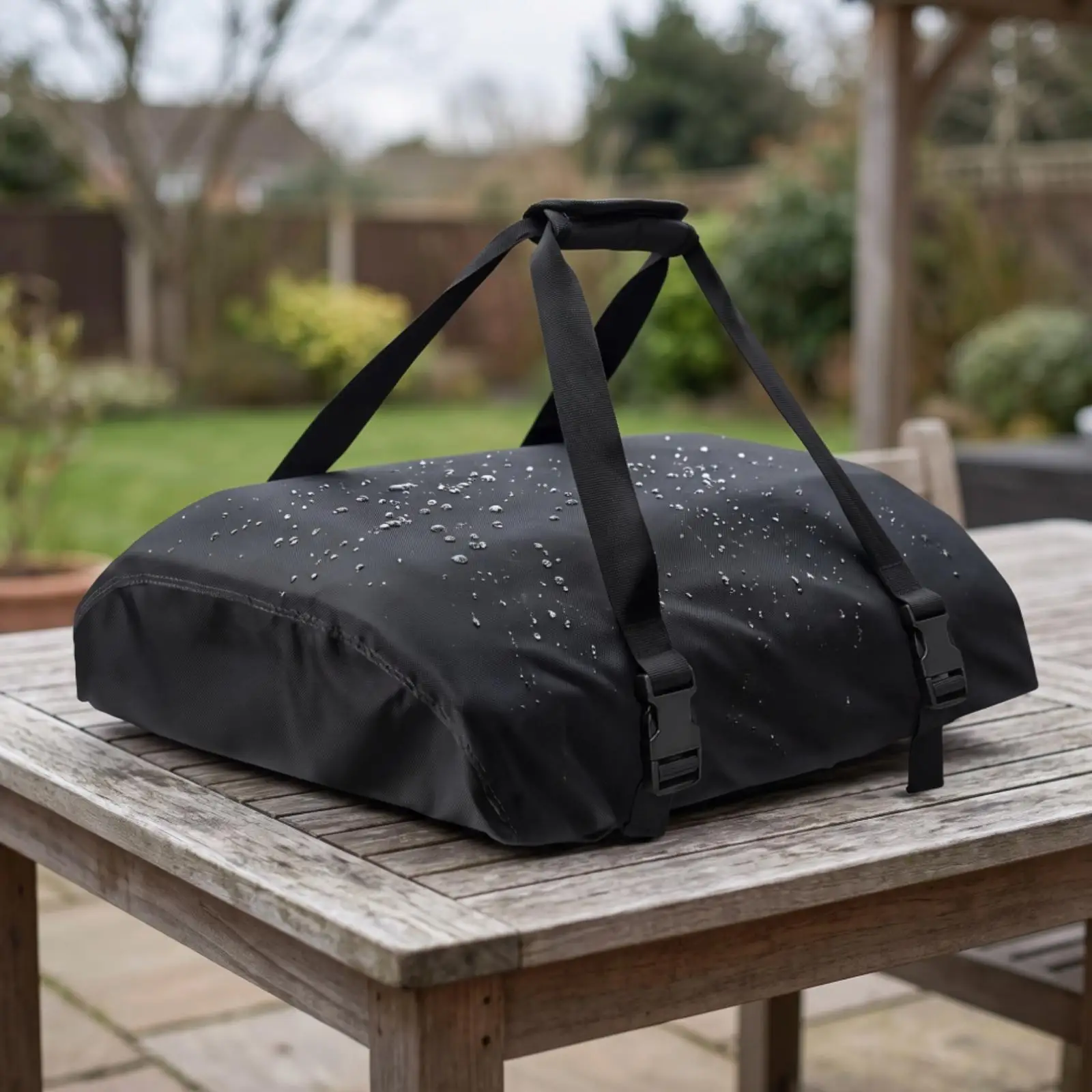 Pizza Oven Cover Waterproof Pizza Oven Cover with Handles Weatherproof Packaging for Backyard Cooks, Patio