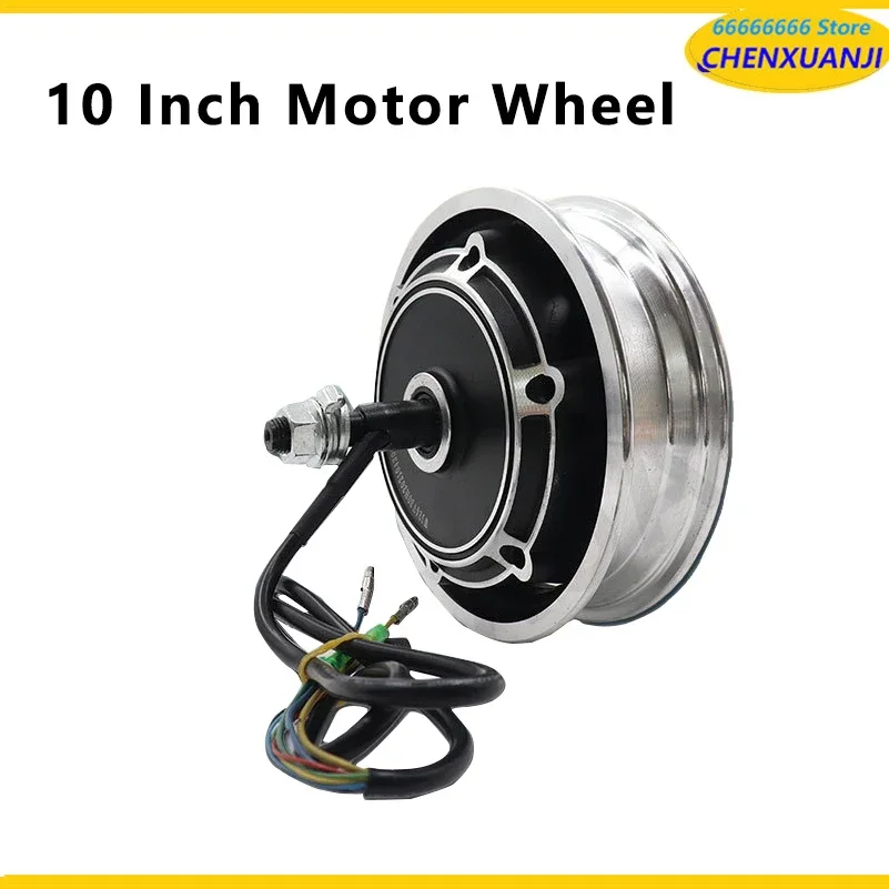 

10 Inch Motor Wheel Hub Rim 36V 350W 48V 500W Disc Brake and Drum Brake for TX Motor Parts Modified DIY Wheel