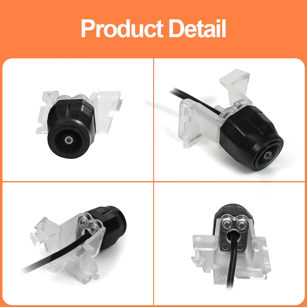 TEENRAM Night Vision AHD 1080P 150° Car Front View Camera for Toyota 2013 New Crown Fisheye OEM Vehicle Front Camera Waterproof