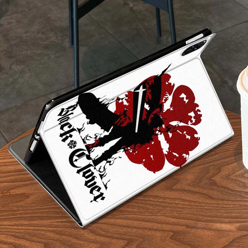 

Крутой логотип аниме «Черный клевер» для Honor Tab Pad MagicPad Tablet 6, 7, 8, 9, 10, 13 V7 V8 X8a X9a X9 X8 GT GT2 Pro, чехол для планшета