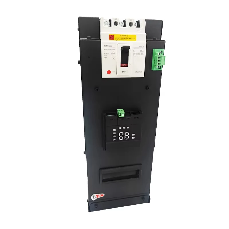Three-phase low-voltage electrical product low-voltage smart capacitor with liquid crystal display