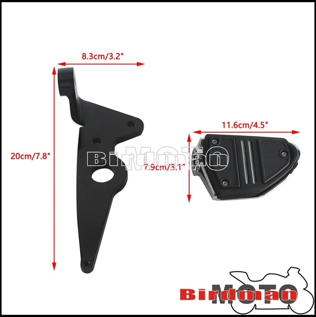 Motorcycle Foot Pegs Front Rest Pedal Footrest Footpeg For Indian Chief Dark Horse Chieftain Classic Pursuit Limited Roadmaster