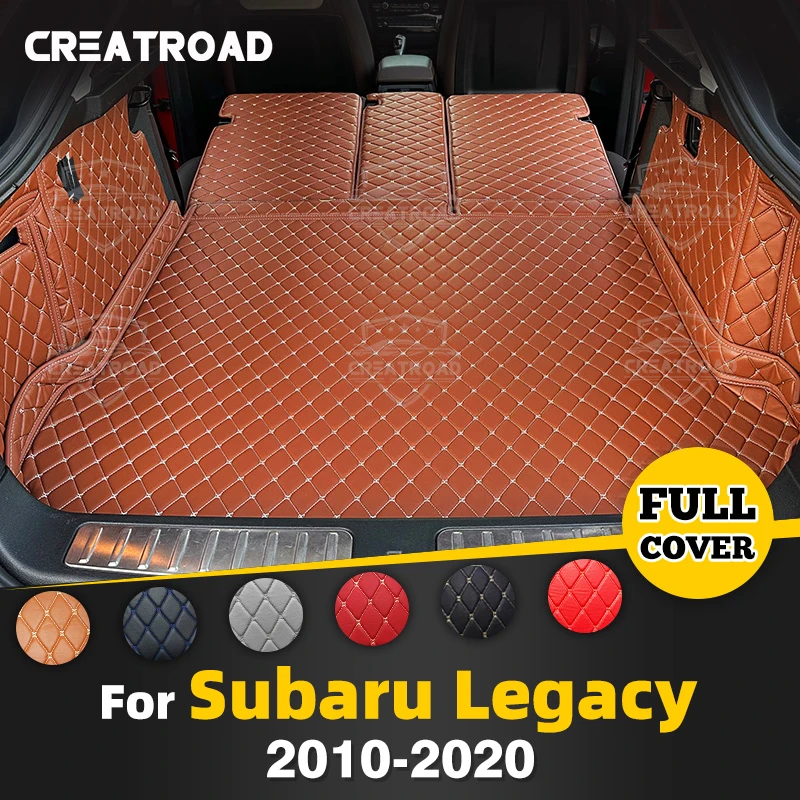 

Для Subaru Legacy 2010-2020 19 18 17 16 15 14 13 12 11 Автоматический коврик для багажника с полным покрытием, автомобильный багажник, аксессуары для интерьера