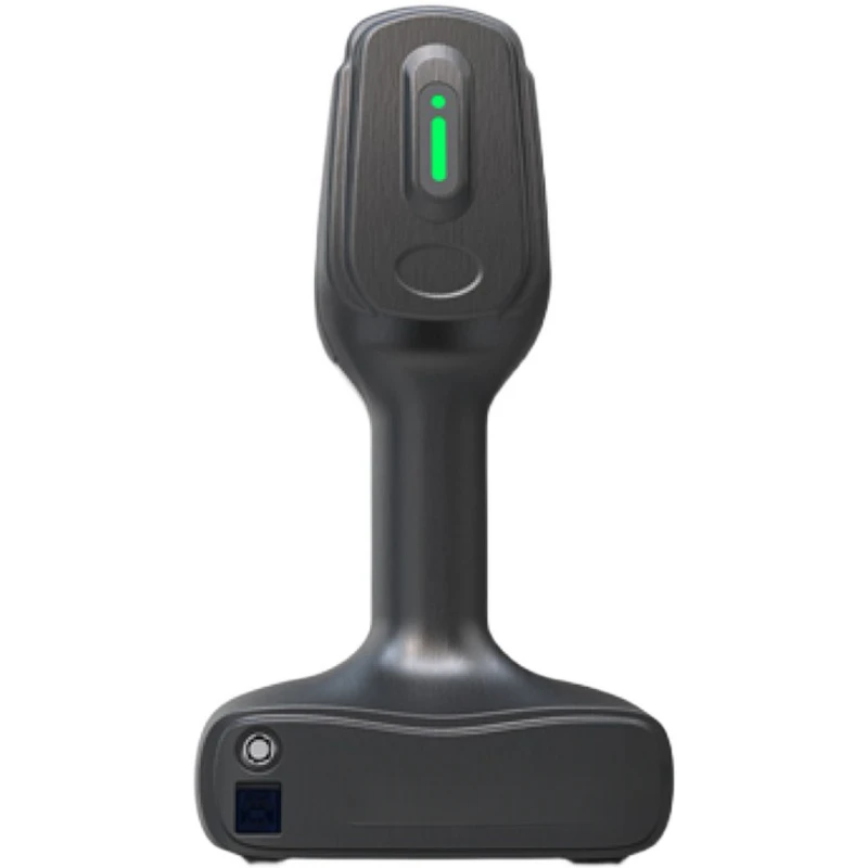 3D scanner, industrial-grade high-precision, handheld, color texture, portrait 3D