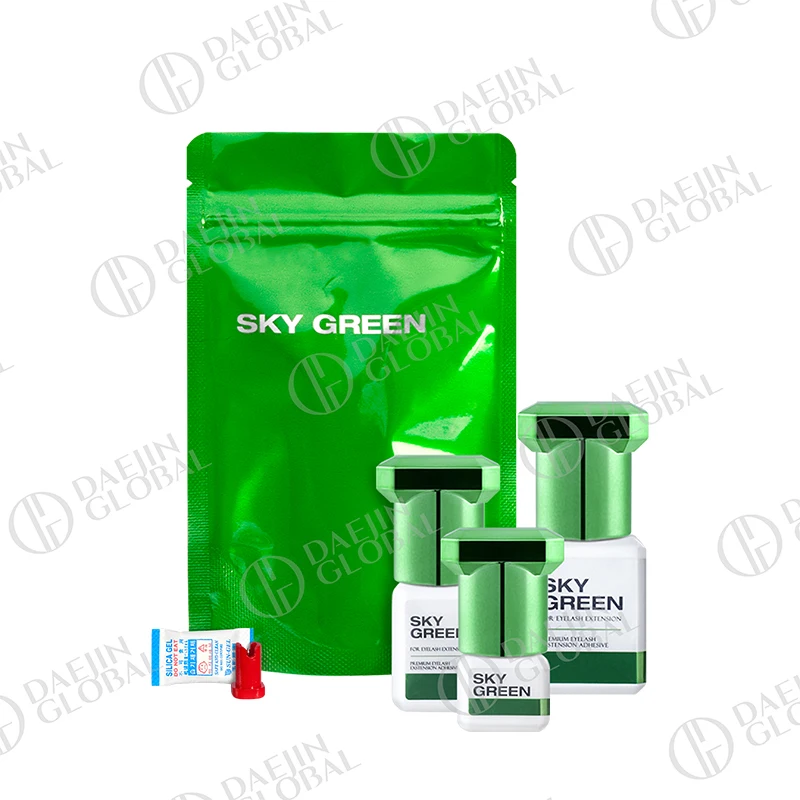 1本入り SKY ローズグルー レッドゴールドグリーン つけまつげエクステ 速乾 韓国製 つけまつげ用接着剤 5ml メイク道具