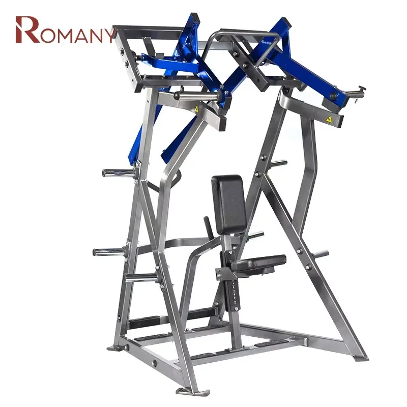 Professional ROSEN 3MM Thickness Steel Gym Equipment Plate Loaded Strength Training Commercial Iso-lateral D.Y.Row Machine