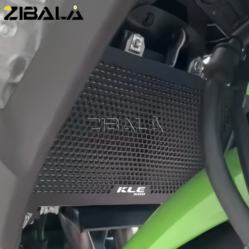 

Radiator Guard For Kawasaki KLE500 kle 500 KLE KLE500 2026 Radiator Grille Cover Protector CNC Protection Motorcycle Accessories