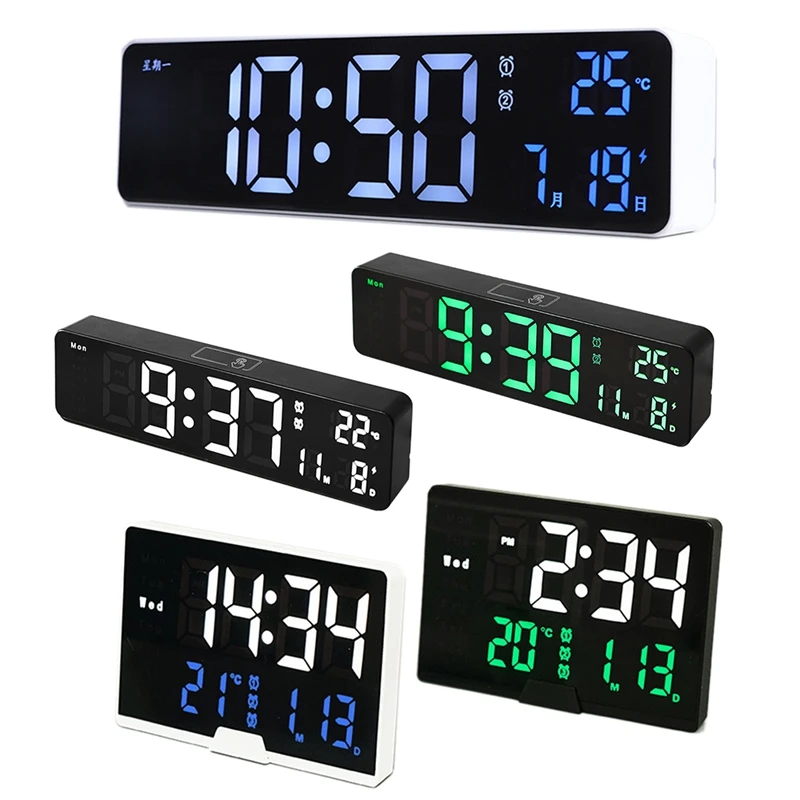 

LED Alarm Clock Mirror Electronic Clock