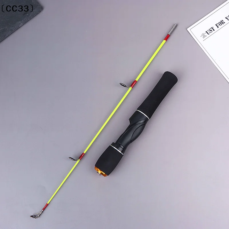 Ultralight Winter Shrimp Fishing Rods 60CM Portable Mini Winter Fishing Rod Spinning Casting Ice Winter Fishing Rod〔CC33〕
