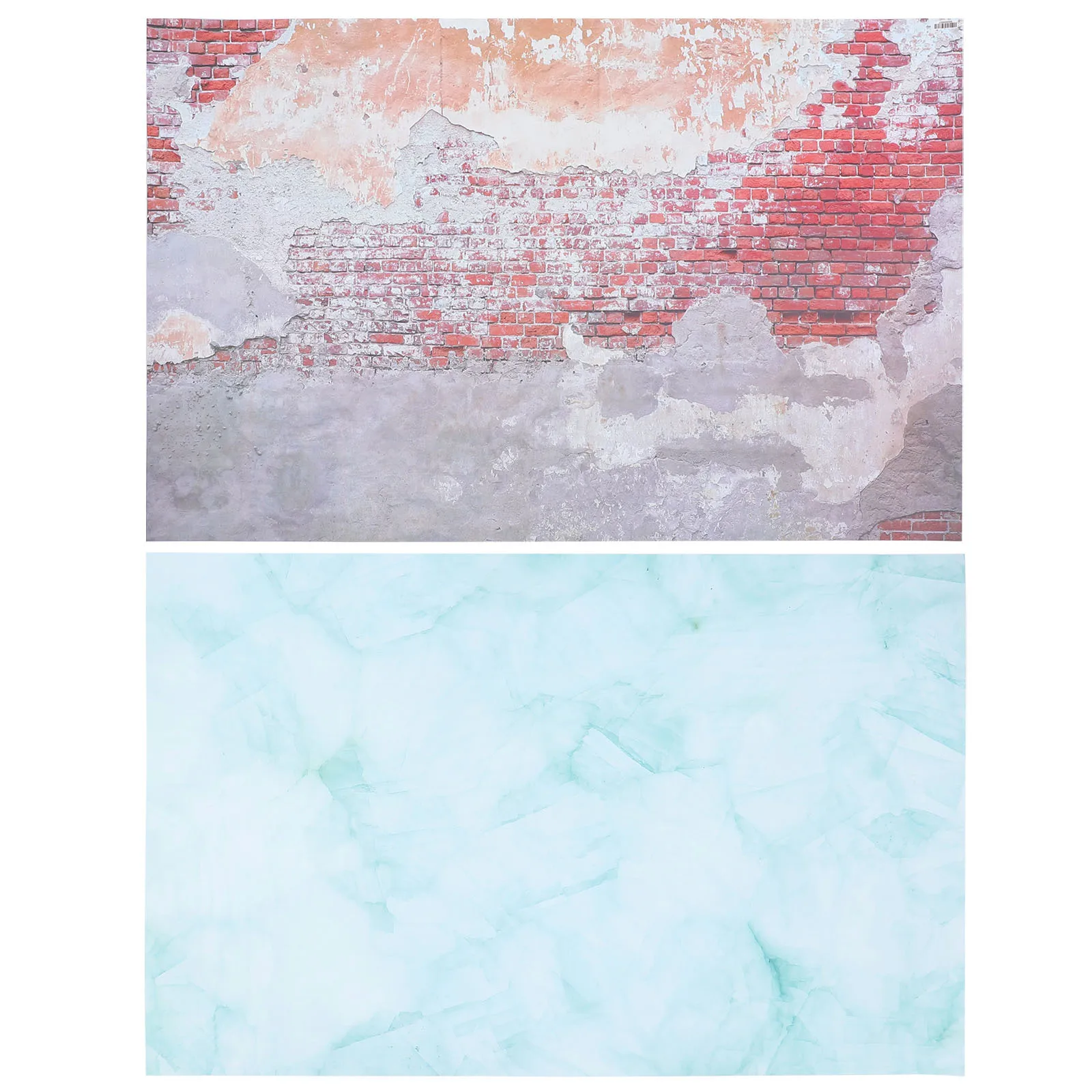 

2 PCS Double Sided Background Paper Still Life Photography Board Coated Backdrop
