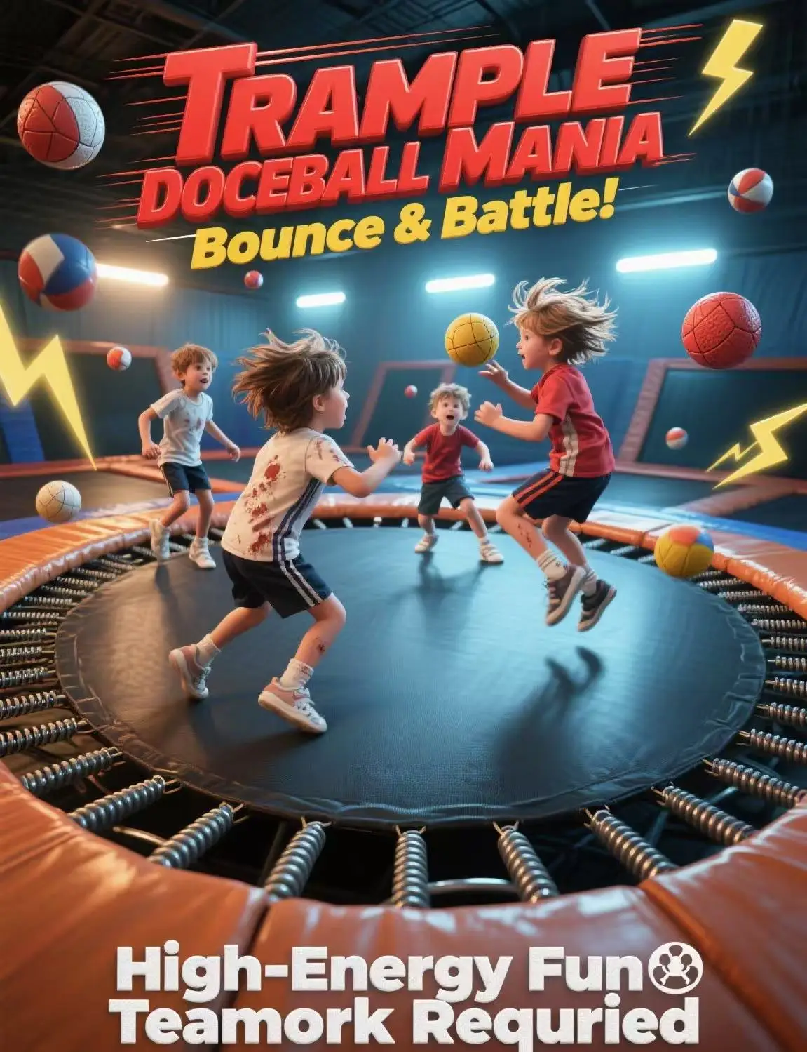 حالمة طفولي متعة آمنة صديقة للبيئة ملعب داخلي تصميم ثلاثي الأبعاد مخطط لتخصيص المشهد التجاري لقلعة نطاطة #3