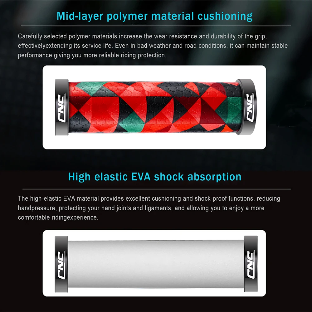 CNCLOL Silicone MTB Bike Handl - Mtb Grip Lock On review and price