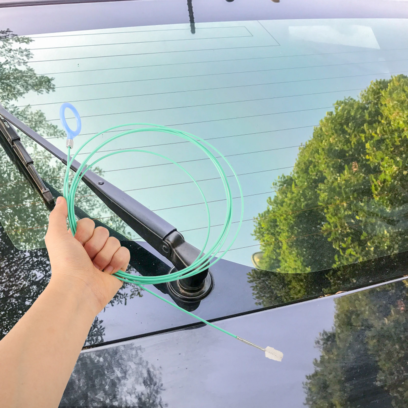 

Universal Pipe Cleaning Brush Windshield Hole Drain Flexible Long Tube Cleaner Car Air Conditioner Fridge Drainage Brush Vehicle