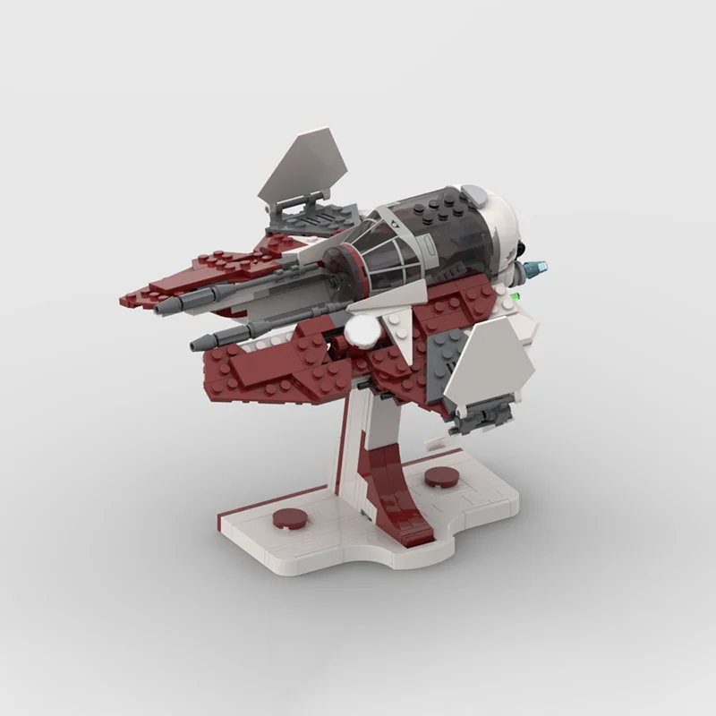 79 Uds. Conjunto de exhibición MOC, modelo de batalla de estrellas, bloques de construcción, juguete de construcción, montar DIY, regalos creativos de Navidad para niños, cumpleaños