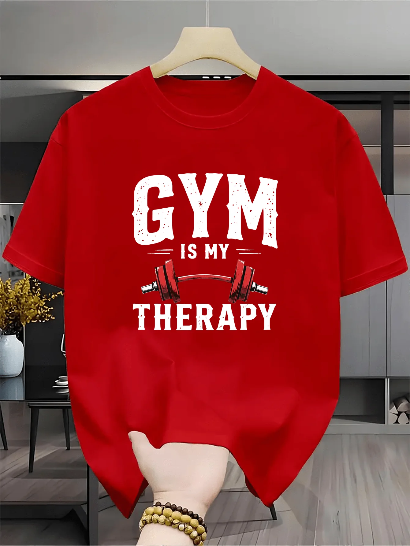 Men's Short-Sleeved T-Shirt - Sporty Casual Top - Fashionable Multi-Purpose Men's T-Shirt - Breathable Quick-Drying T-Shirt