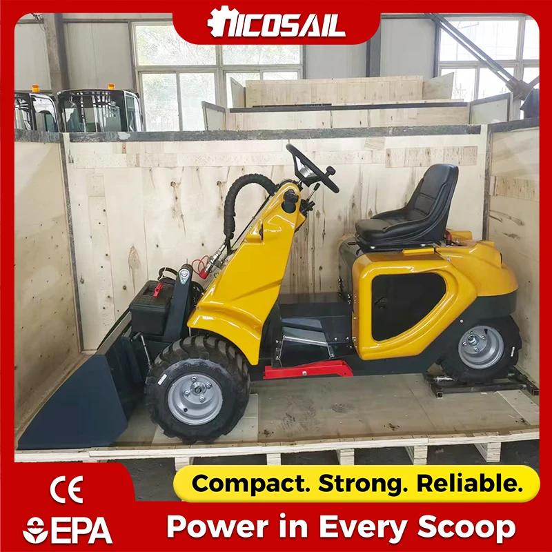 

Custom Joystick Control Loader, Fast Tool Switching for EU Small Farm Landscaping & Earthmoving