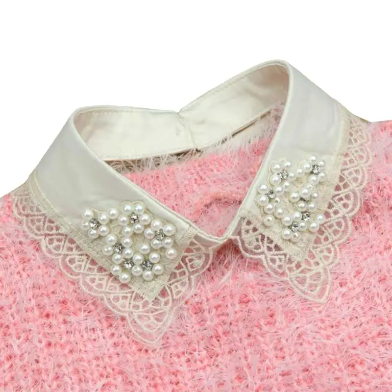 918f Женщины съемные рубашка колла.