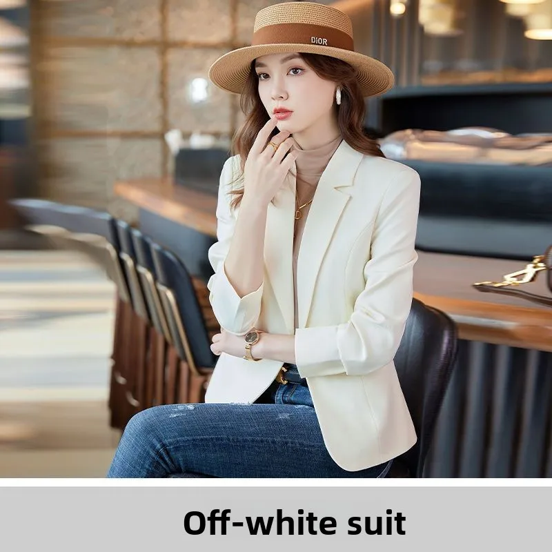 معطف Jaet نسائي مصمم خصيصًا لربيع وخريف 2025 جديد من Faion بقصة ضيقة معطف شخصي بأزرار