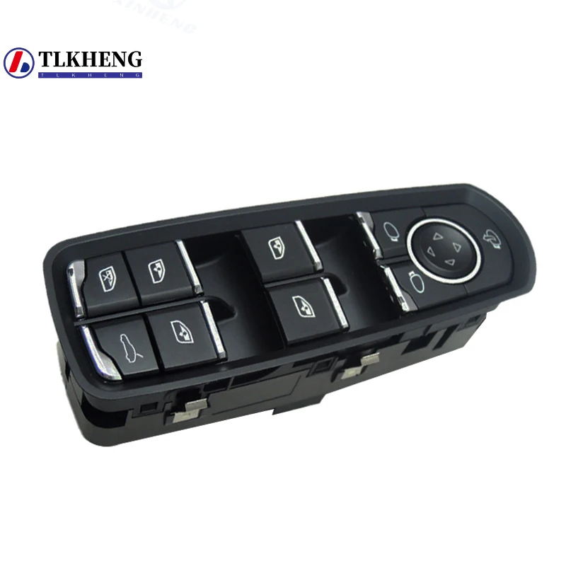 7PP959858R 7PP959858DML para Porsche Cayenne Macan Panamera 2011-2017 interruptor de Control de ventana principal de energía eléctrica