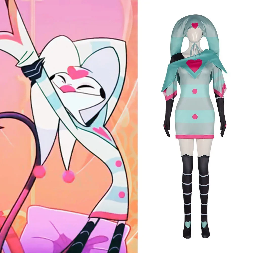 

Role-playing Uniform Hell Inn Fizzarolli Clown Costume Cosplay Costume Stage Performance Costume