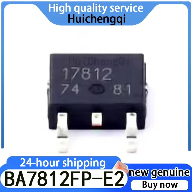 5PCS genuine BA7812FP-E2 linear regulator (LDO) input 27V output 12V 1A TO-252-3
