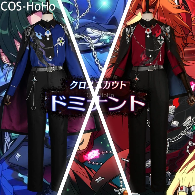 COS-HoHo Ensemble Stars Dominant Drastic Mam Hasumi Keito/Mikejima Madara/Nagumo Tetora Game Suit Uniform Cosplay Costume