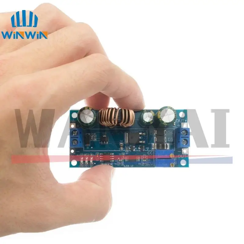 CC CV Adjustable 3A 35W DC 5 -30V to DC 0.5 -30V Step Up Down Buck Boost Converter Power Supply Module Voltage Regulator XY-SJVA