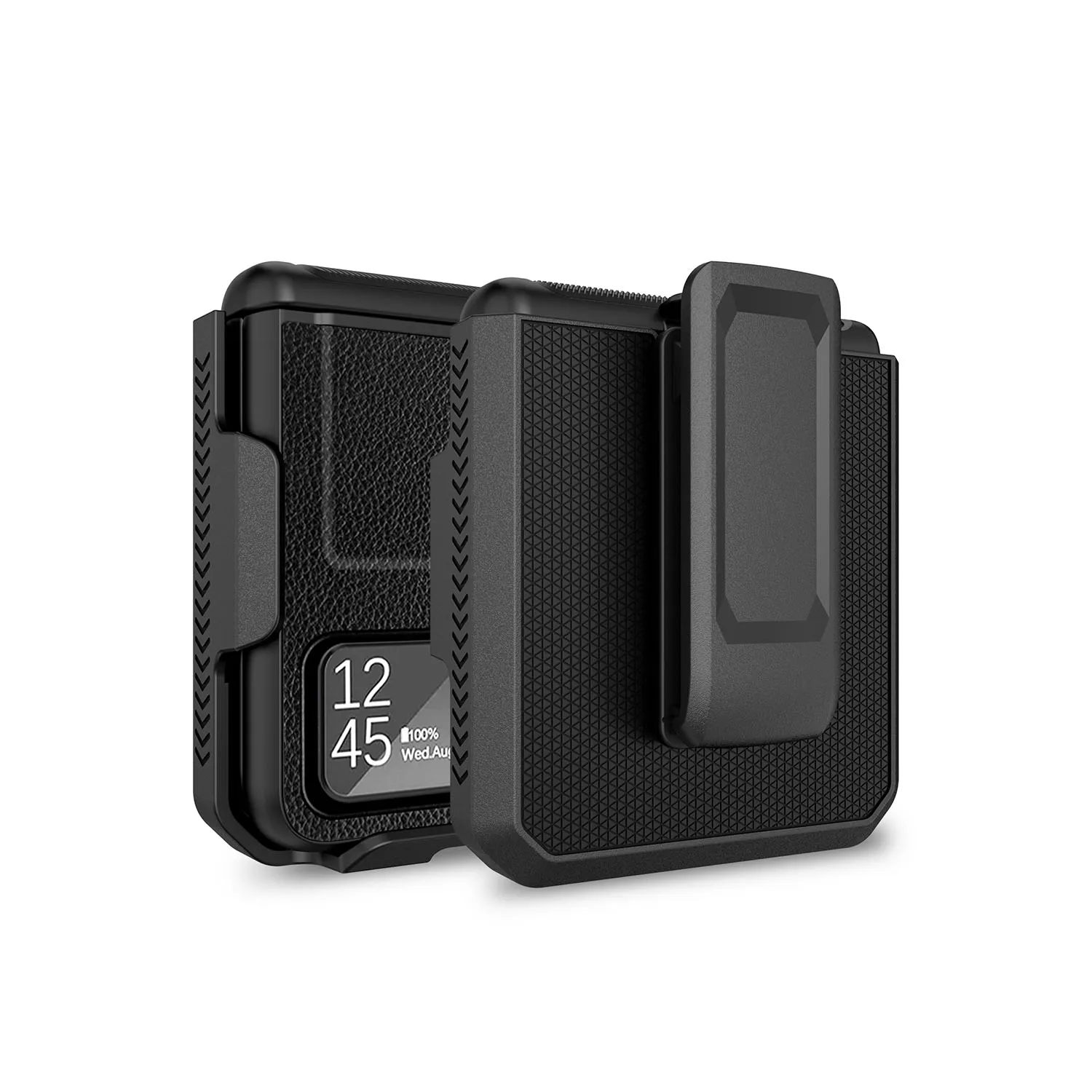 Heavy Duty Belt Clip Armor Case For Samsung Galaxy Z Flip 3 4 Cover Shockproof