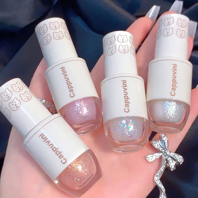 Easy to Dizzy High gloss Cubs Bowling Ball Liquid eye shadow Dots eye shadow Liquid Pearlescent Fine Flashing