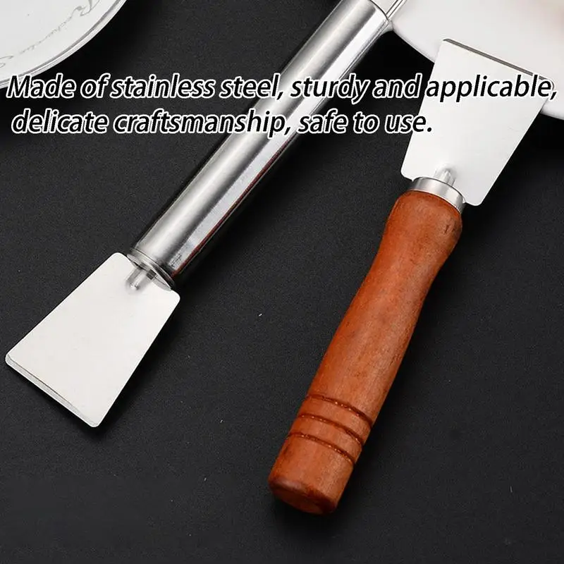 Spatula pembersih dapur, Spatula pembersih rumah tangga, sekop es Freezer efektif, Spatula pembersih dapur dengan nyaman