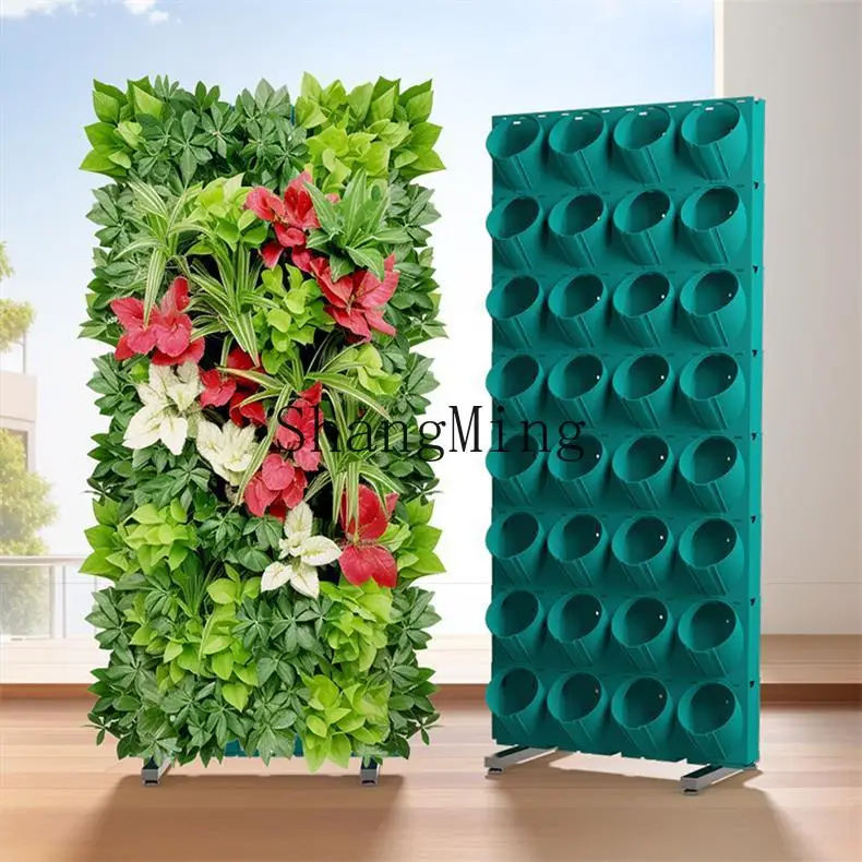 حامل زهور سقي أوتوماتيكي بشرفة SM، حامل زراعة الخضروات المتنقل متعدد الطبقات، رف وعاء الزهور لأرضية غرفة المعيشة #3