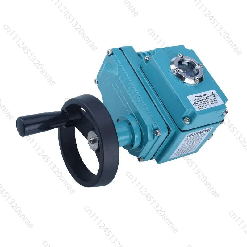 24V 220V Electric Actuator Handwheel Quarter Turn Rotary Ball Valve Control Valve for Automation