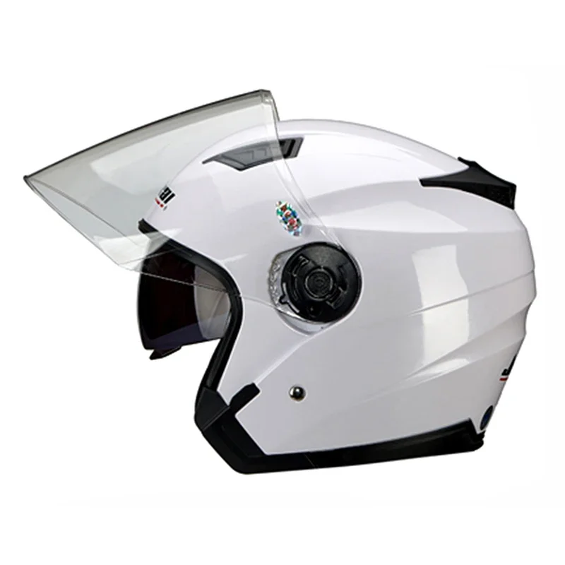 JIEKAI Motorbike Half Helmets Four Seasons Racing Capacete De Moto Scooter Casco Moto Articles for Motorcycles Accessories