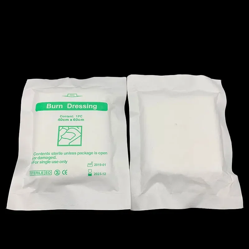 

60 * 40cm medical burn dressing non-woven burn pad wound care anti infection antibiotic ointment gel burn first aid kit