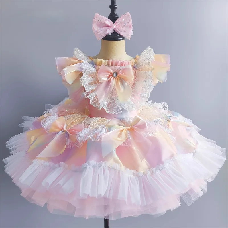 Costume de danse classique du lac des cygnes, jupe Tutu de Ballet professionnelle pour filles, robe longue tutu, tissu de spectacle pour enfants, ballerine