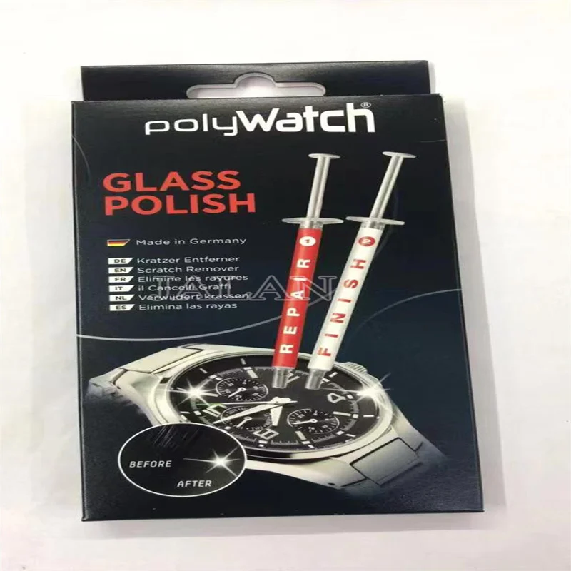 PolyWatch High Tech Glass Polish For Mobile Phone And Watch Screen Repair Tools Scratch Remover With Full Set